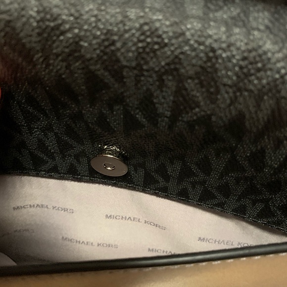 Michael Kors Double Flap Sloan Top Handle Handbag - Picture 10 of 13